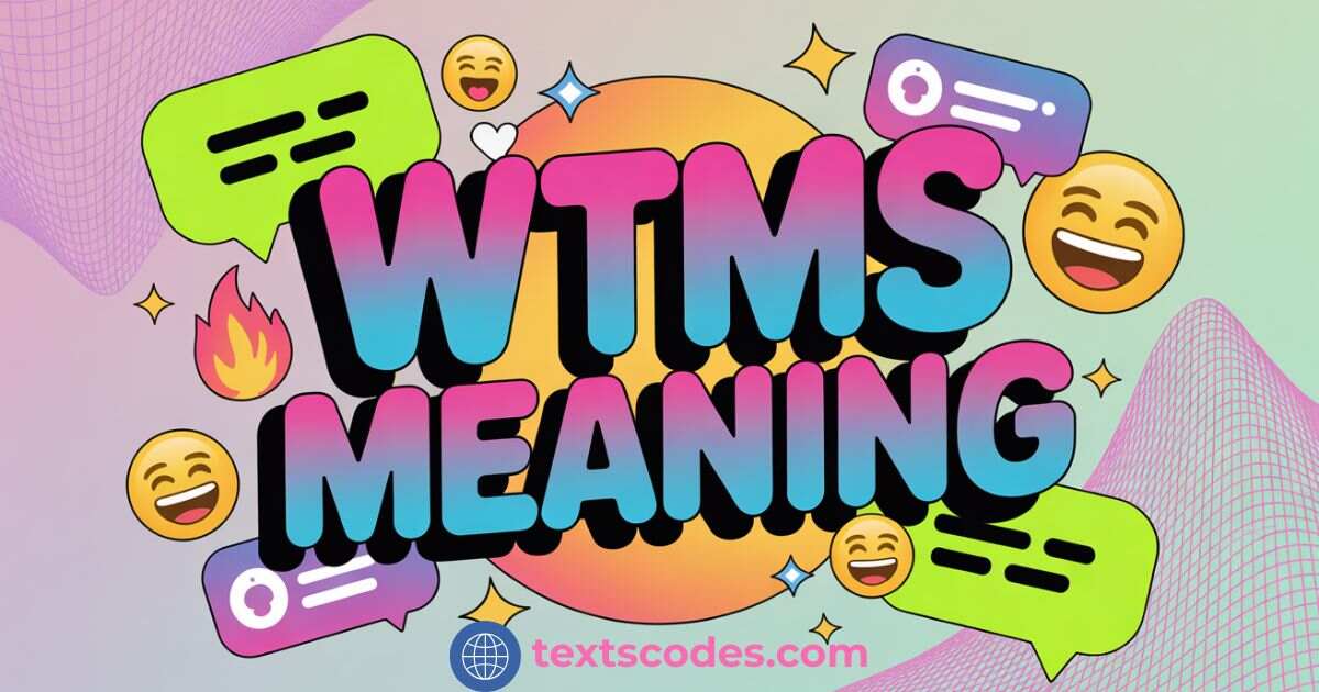 WTMS Meaning in Text A Complete Guide About Viral Slang