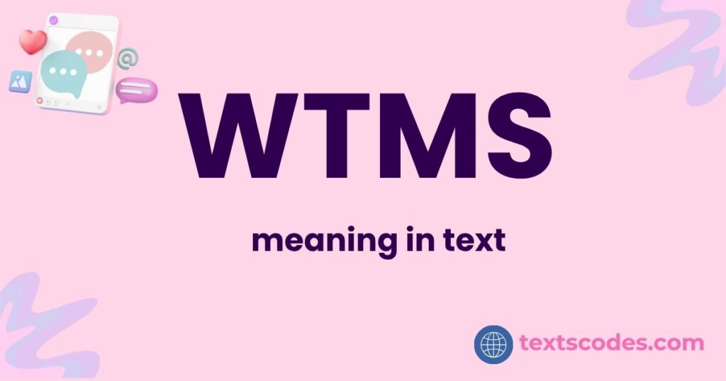 WTMS meaning in text