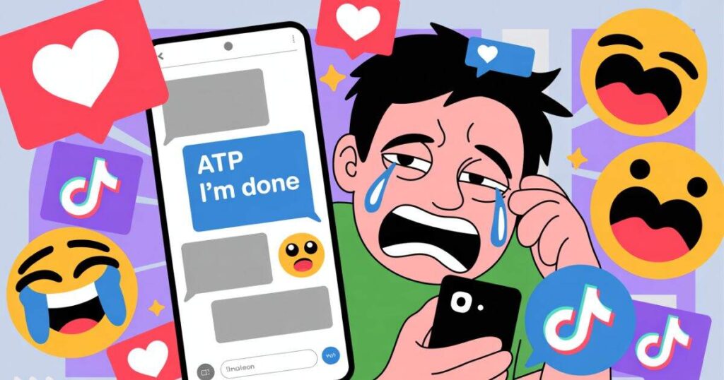 what does atp mean texting