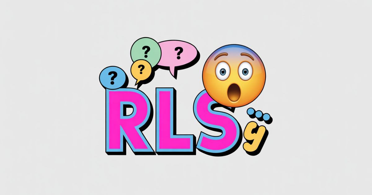 what does rls mean in text