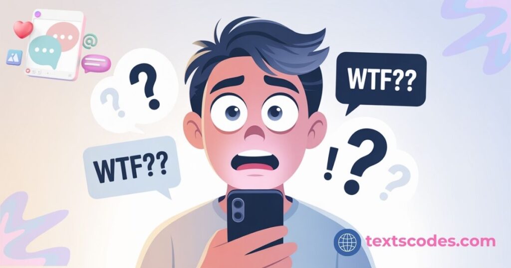 what does tf mean in text