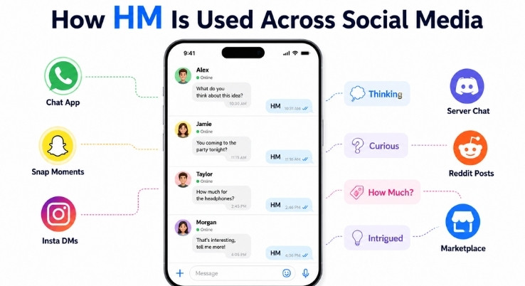 How HM Is Used Across Social Media