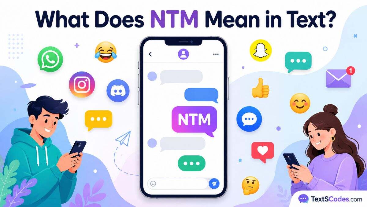 NTM Meaning in Text What Does NTM Mean in Chats (2026)