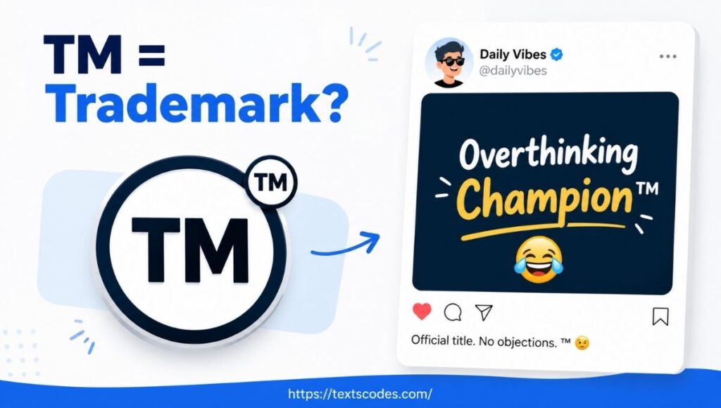 TM Meaning as Trademark (™)