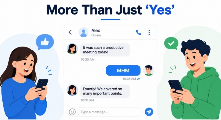 What Does MHM Mean in Text