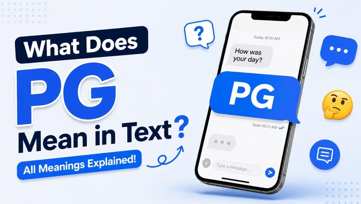 What Does “PG” Mean in Text Real Meaning Explained 2026