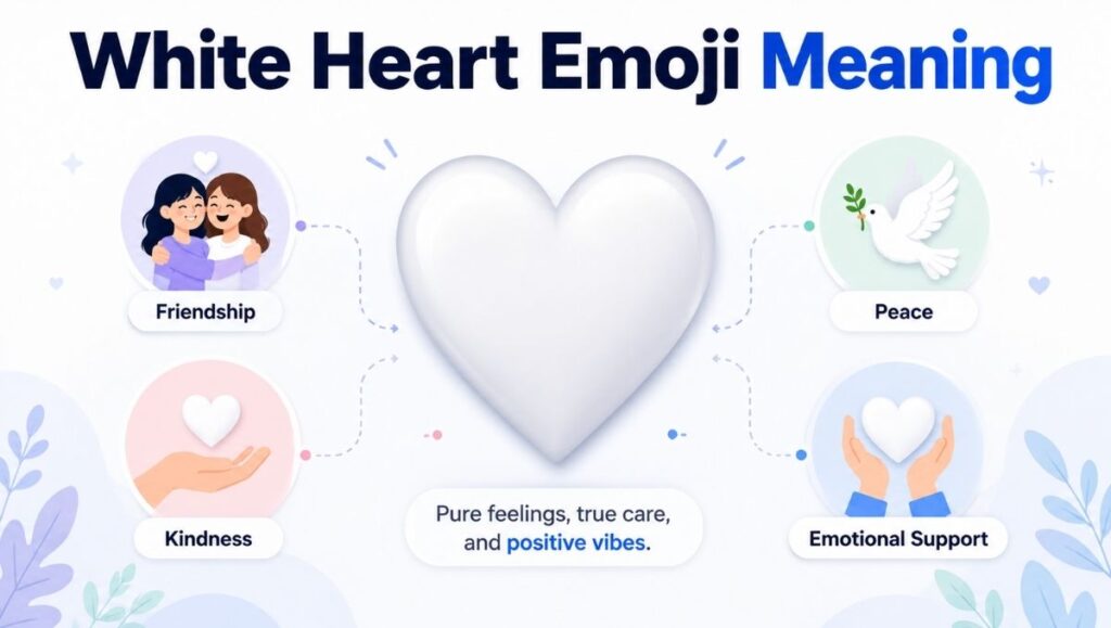 White Heart Emoji Meaning