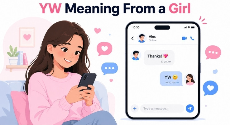 YW Meaning From a Girl