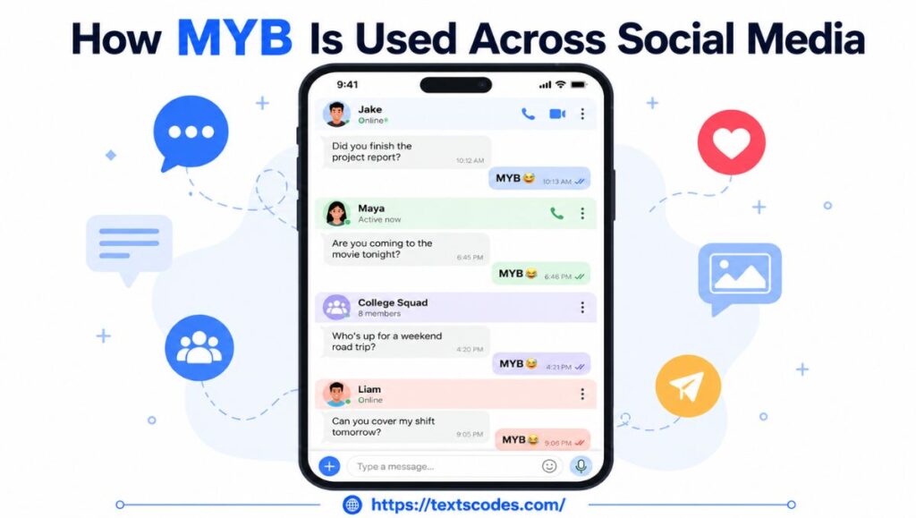 myb meaning in text