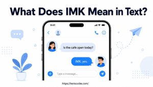 what does imk mean in text