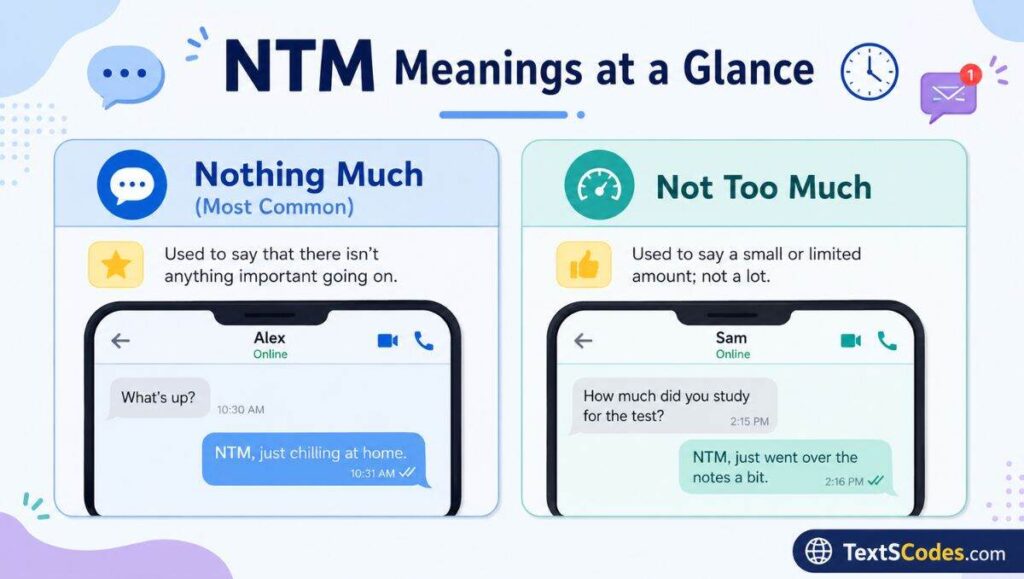 what does ntm mean