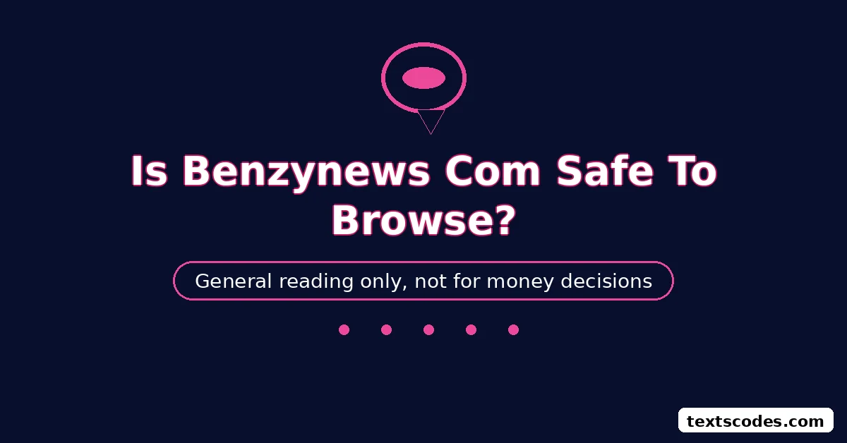Is Benzynews Com Safe To Browse?