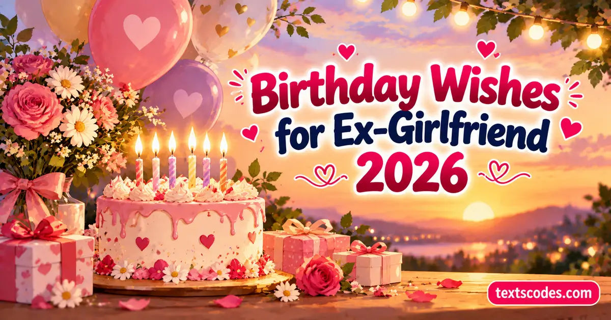 60+ Birthday Wishes for Ex-Girlfriend (2026)
