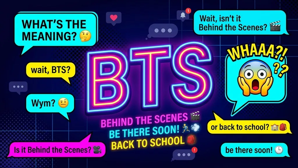 BTS Meaning in Text