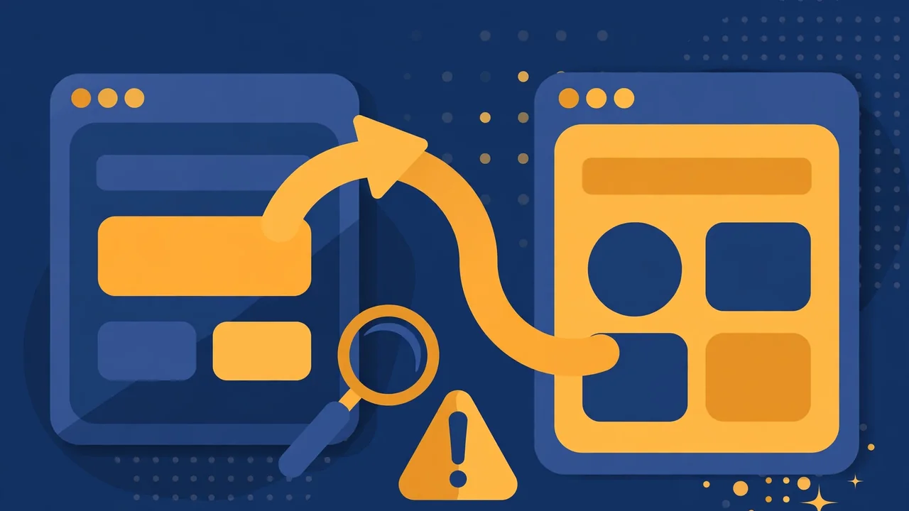 Clicxyz.com review illustration of a browser redirecting to another website