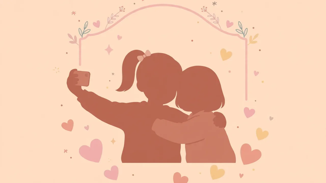 Comments for sister pic - loving sister photo comment ideas illustration