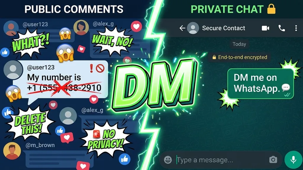 DM on WhatsApp - Meaning of DM