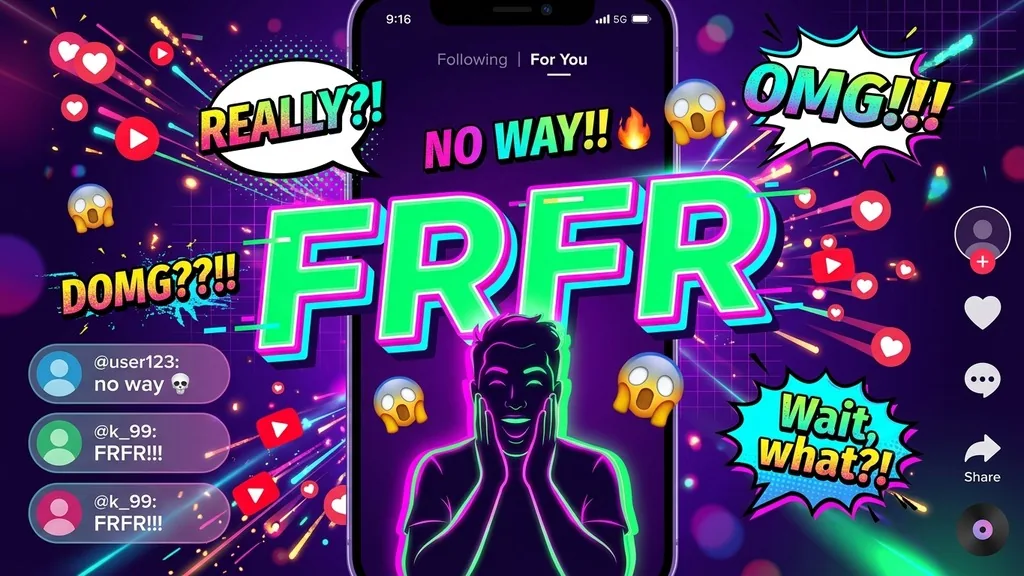 FRFR on TikTok - FRFR Meaning in Text