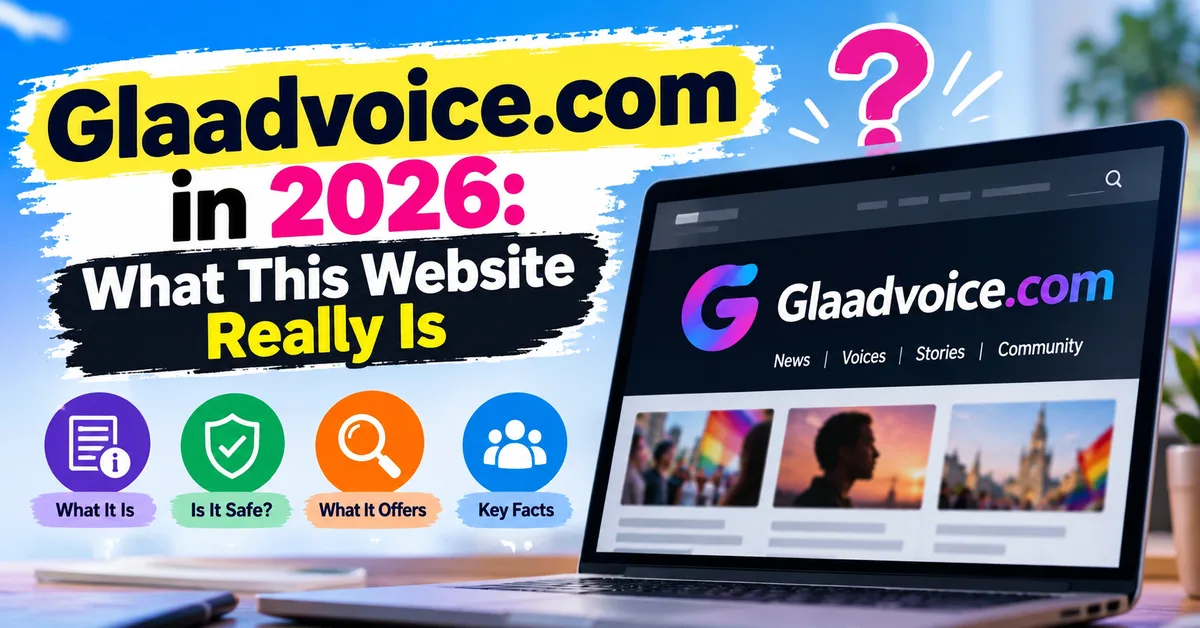 Glaadvoice.com in 2026: What This Website Really Is