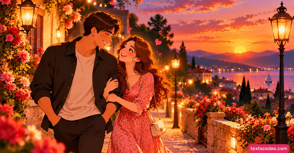 Romantic Good Evening Messages for Him