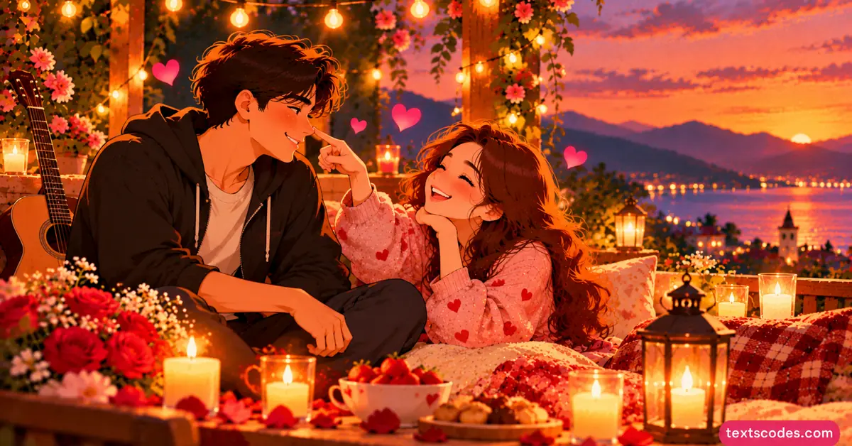 Flirty Good Evening Messages for Love