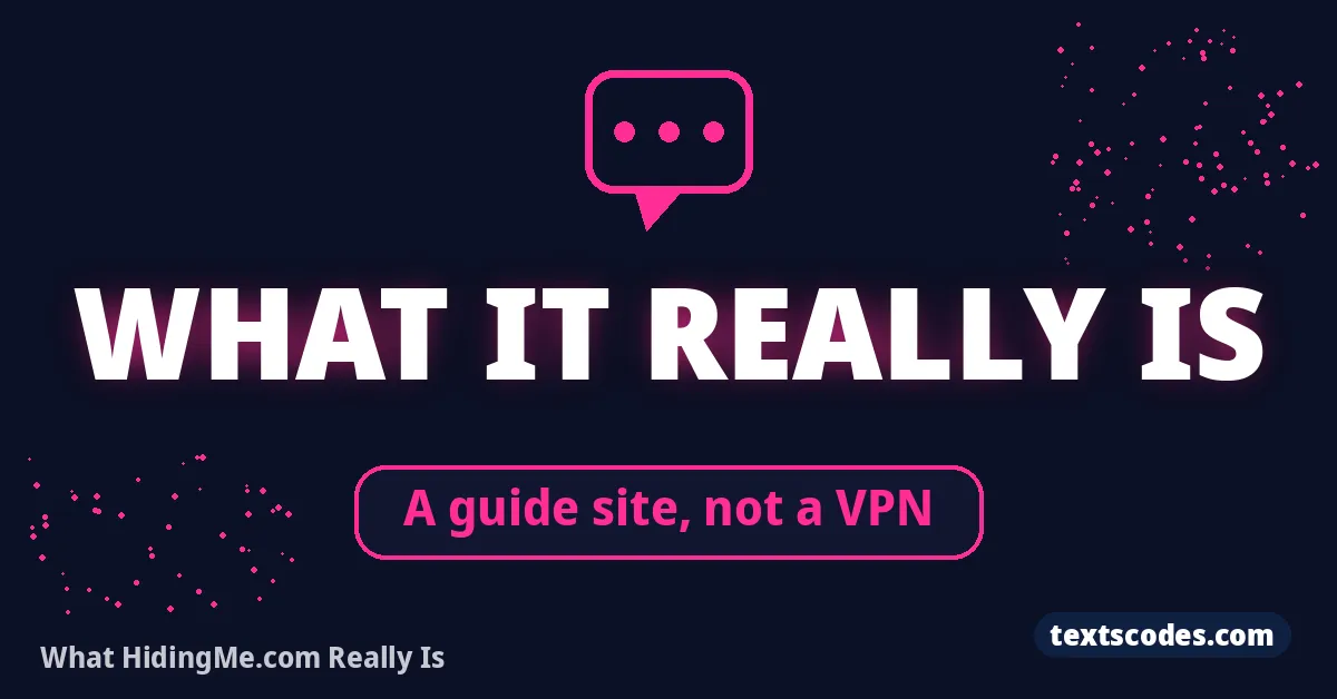 What HidingMe.com Really Is