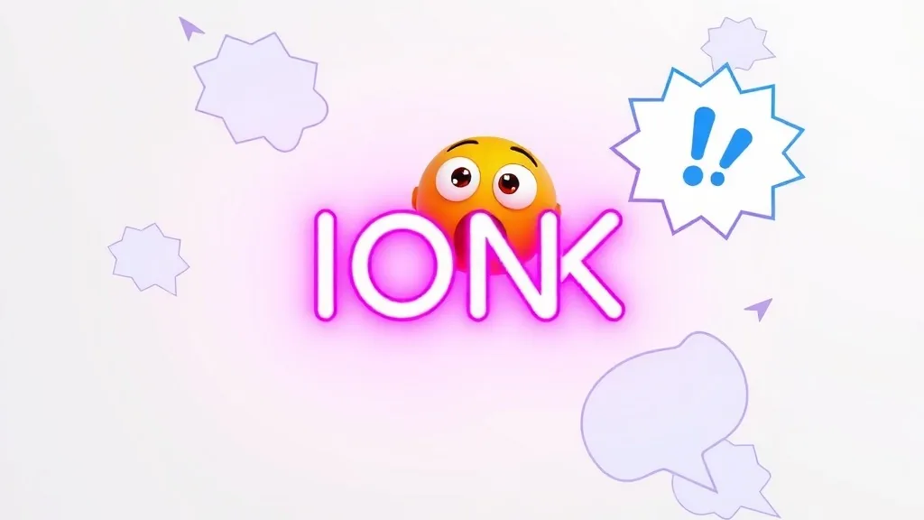 Ionk Meaning in Text