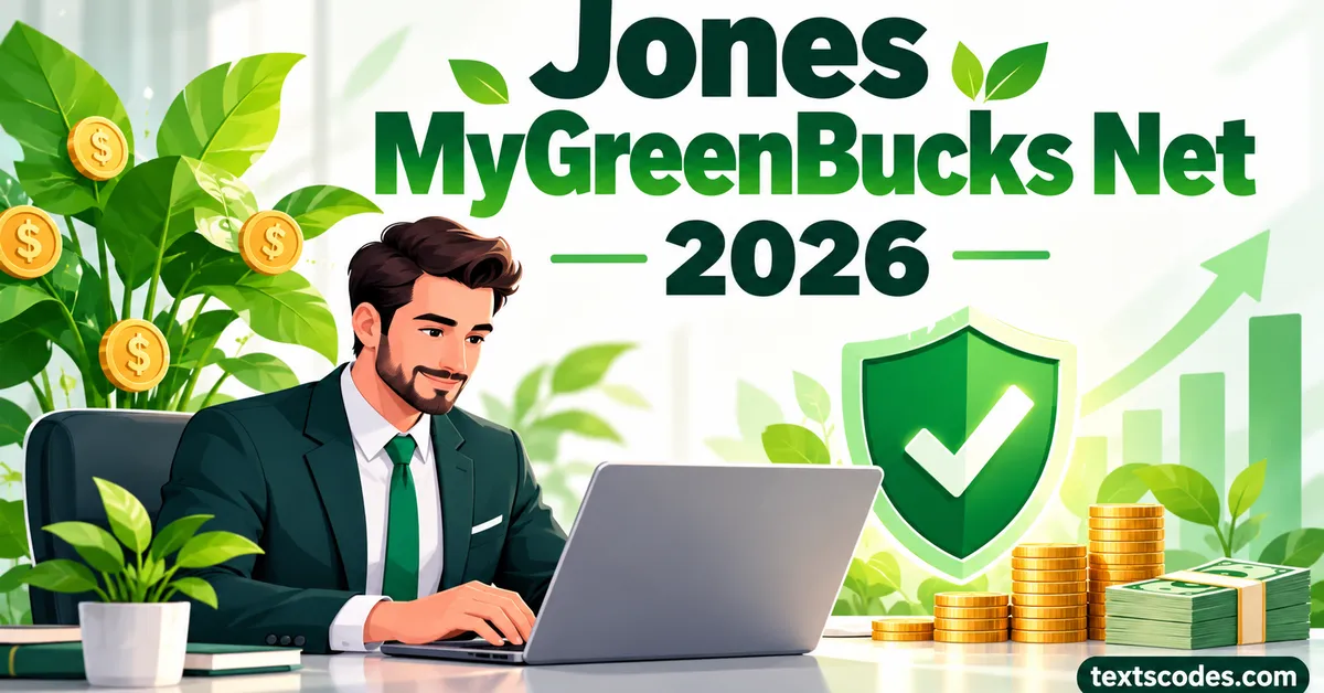 Jones MyGreenBucks Net in 2026: Kenneth Jones, Legitimacy and Safety Guide