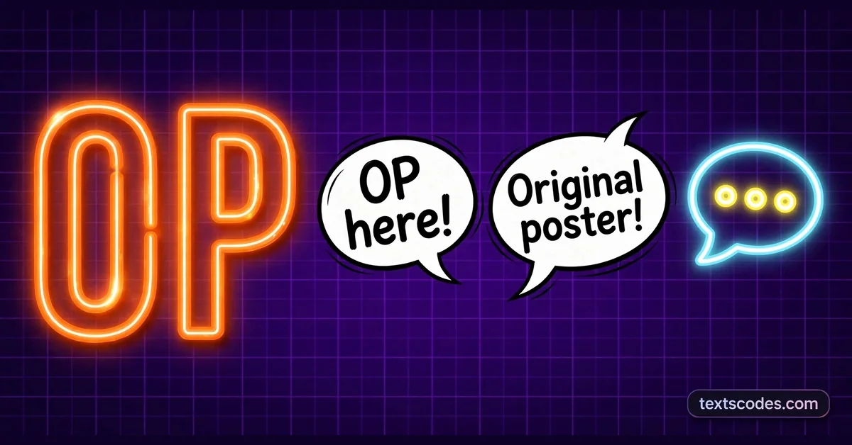 OP Meaning in Chat: What It Means and Where You See It