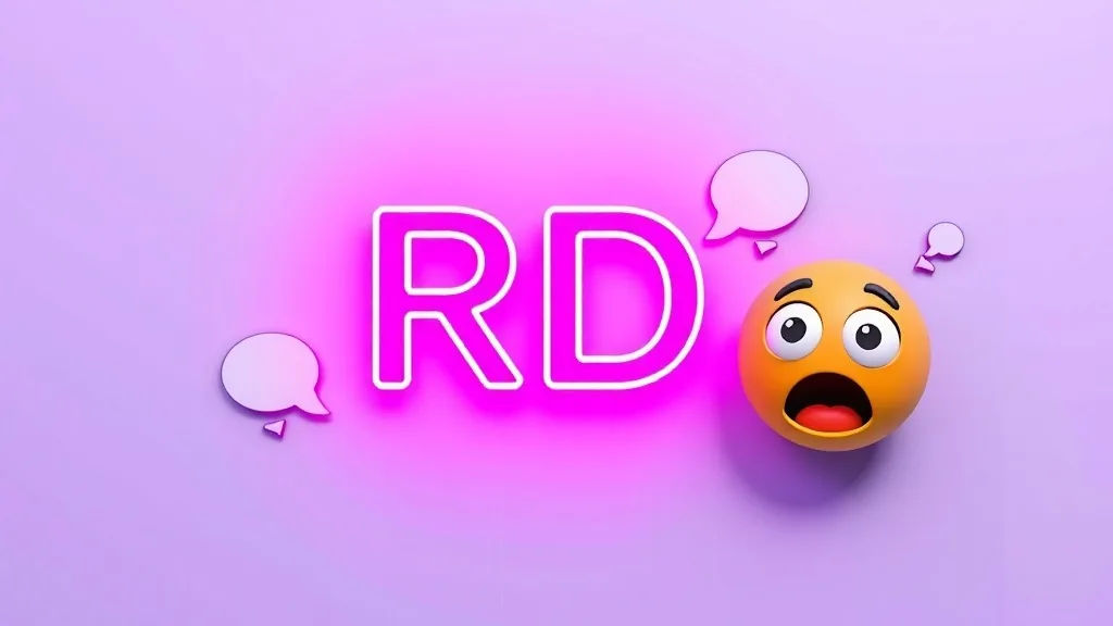 RD Meaning in Text