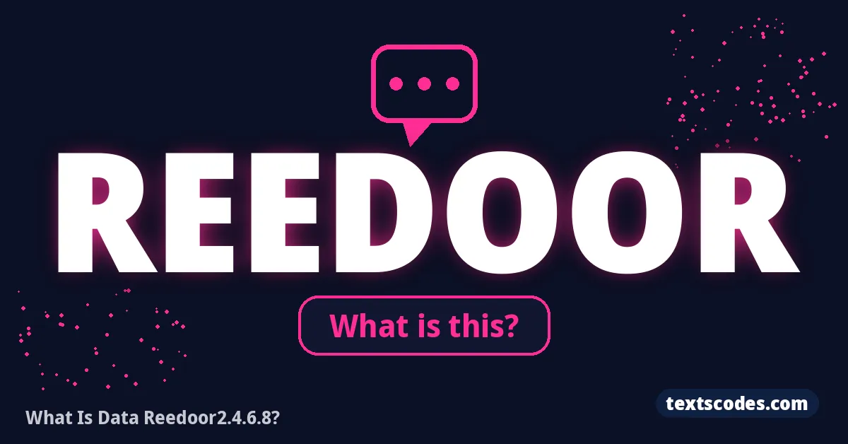 What Is Data Reedoor2.4.6.8?