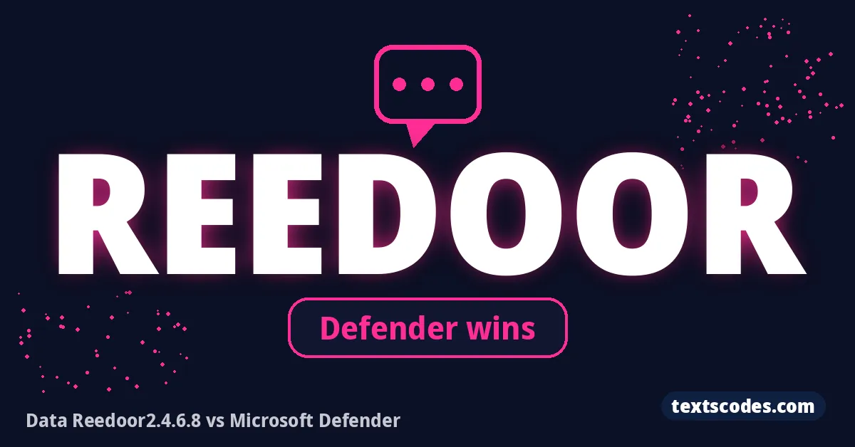 Data Reedoor2.4.6.8 vs Microsoft Defender