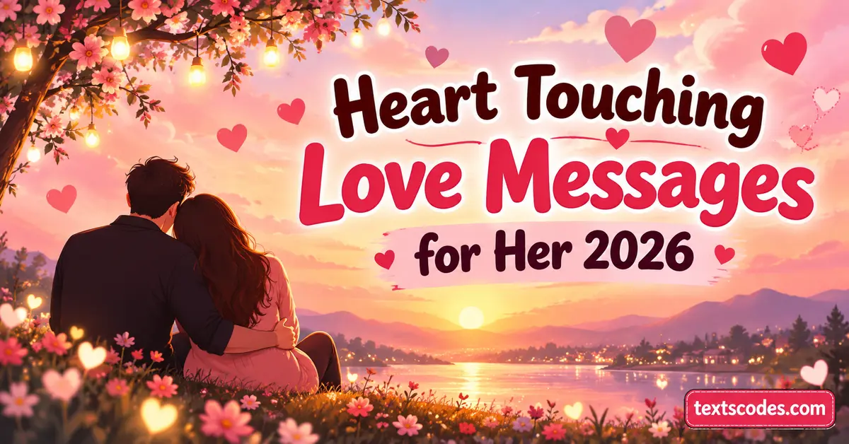 80 Heart Touching Love Messages for Her (2026)