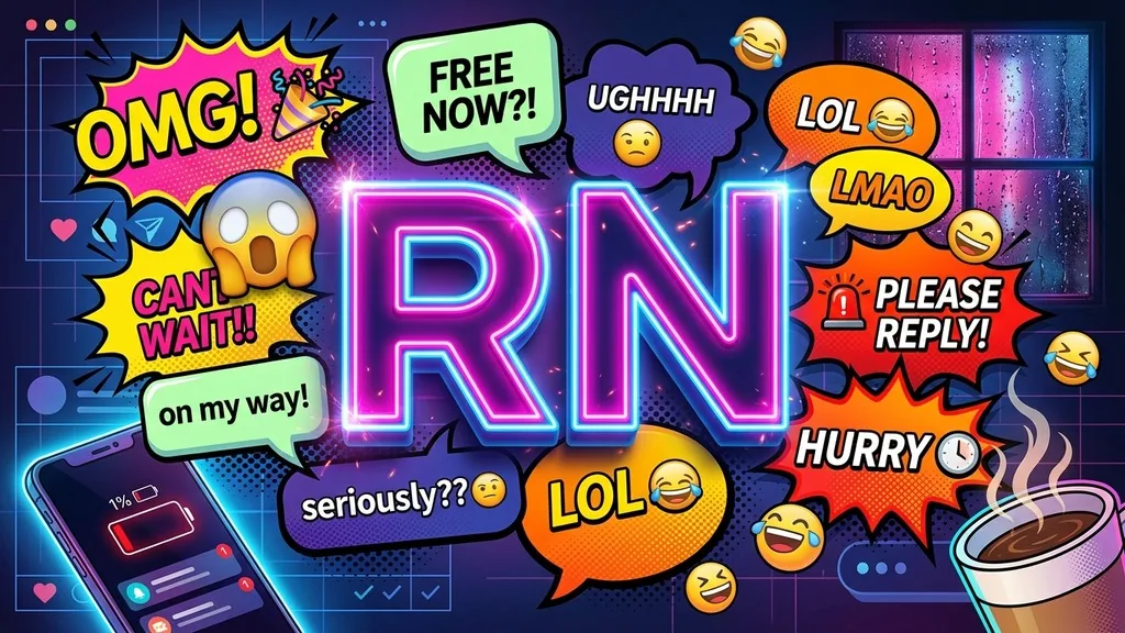 Texting Examples - rn full form in chat