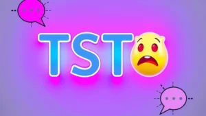 tsts meaning in text