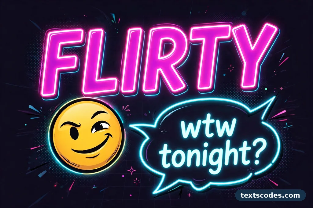Illustration of friends texting about weekend plans showing the wtw meaning in chat