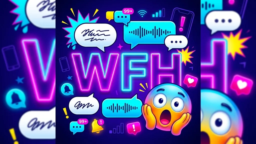 what does wfh mean in text