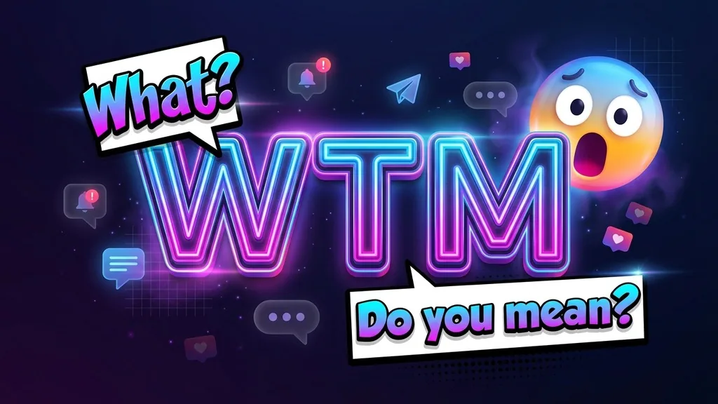 WTM Meaning in Text